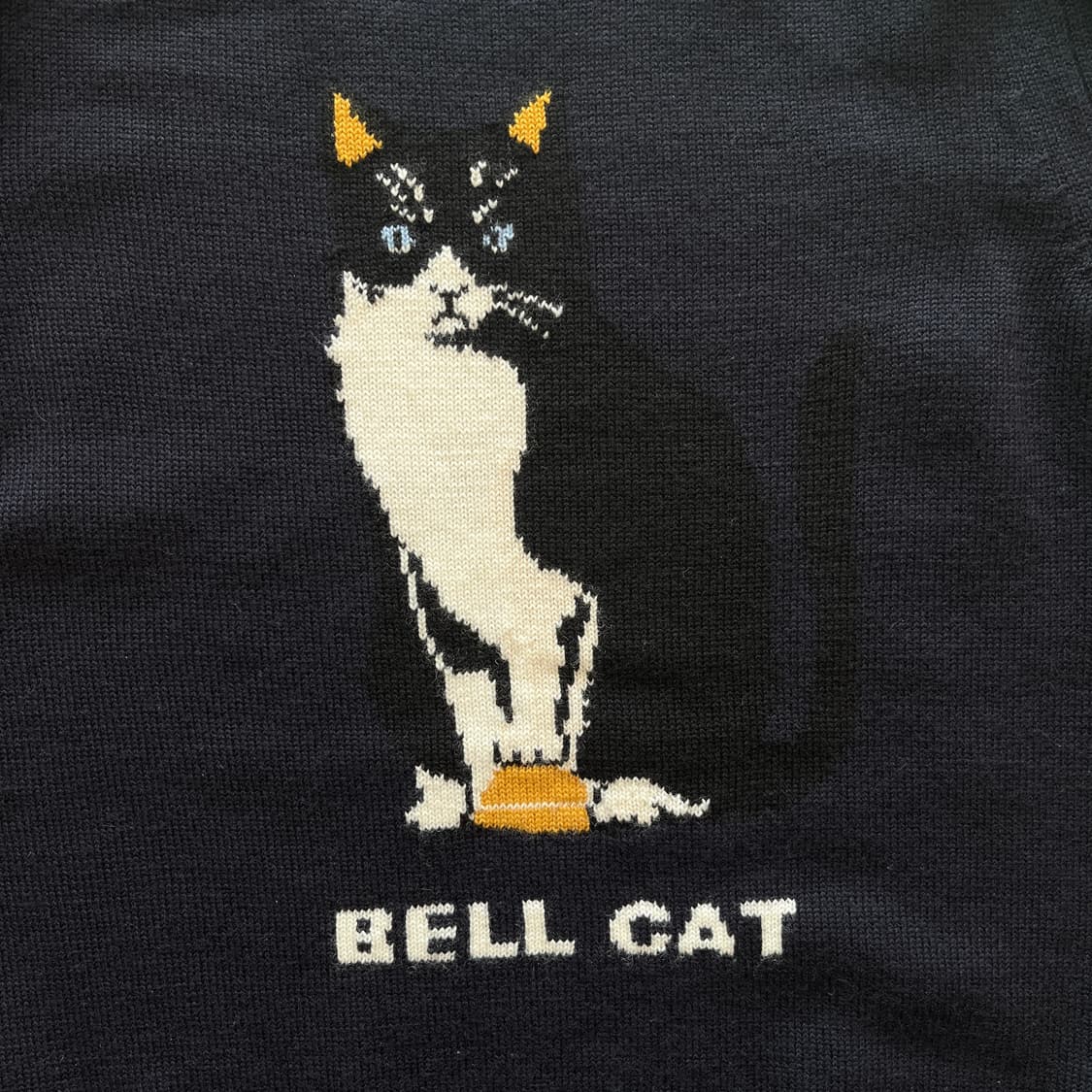 muveil work 뮤베르 뮤베일 고양이 니트 상품이미지3