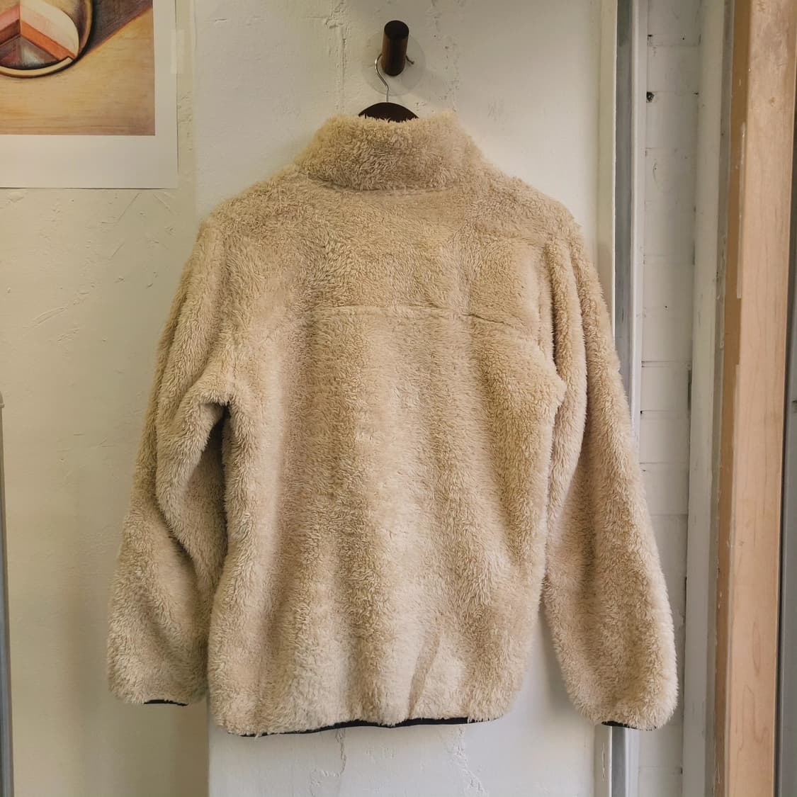 챔피온 플리스 베이지 풀오버 L사이즈 상품이미지8