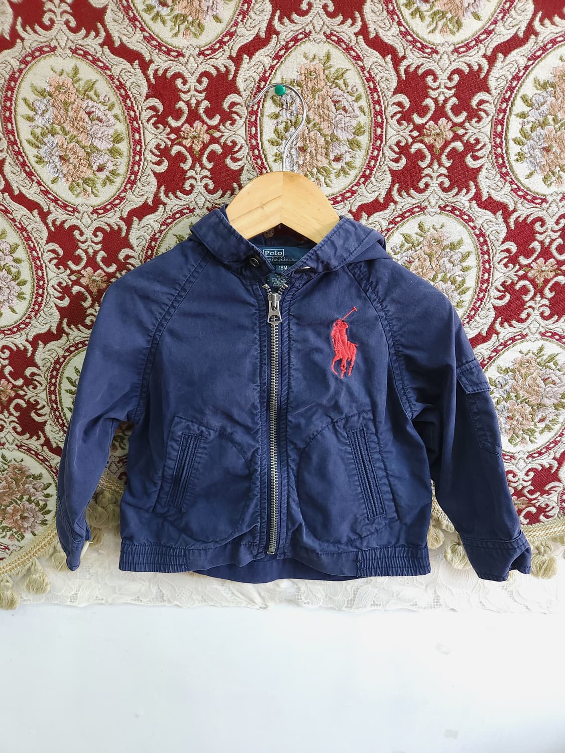 폴로 랄프로렌 빅포니 후드 스윔자켓 18m 키즈

 상품이미지1