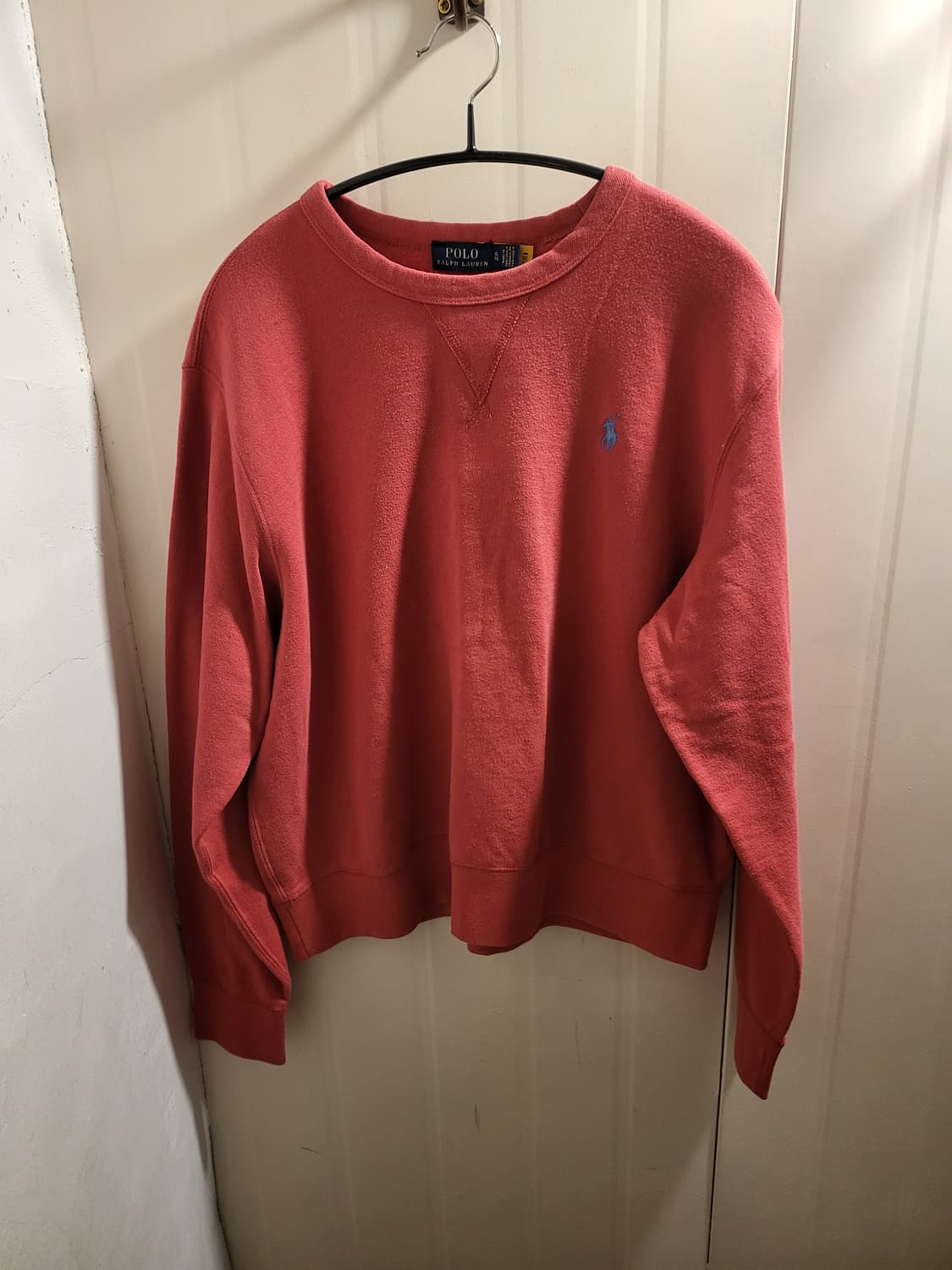 폴로 랄프로렌 코랄 기모 맨투맨 상품이미지1