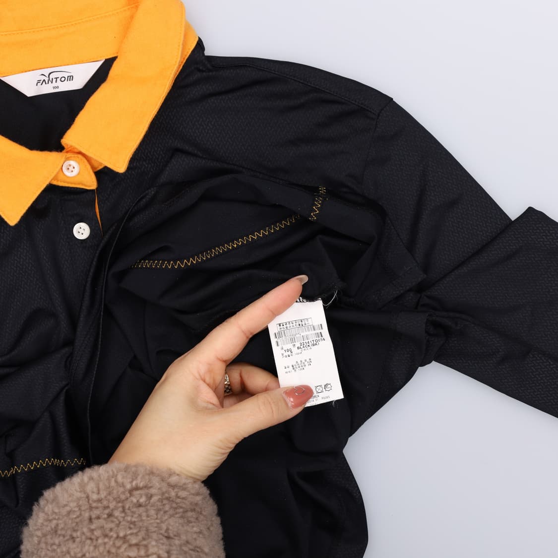 [100] 팬텀 골프 여성 기능성 긴팔 카라 티셔츠 0108J 상품이미지5