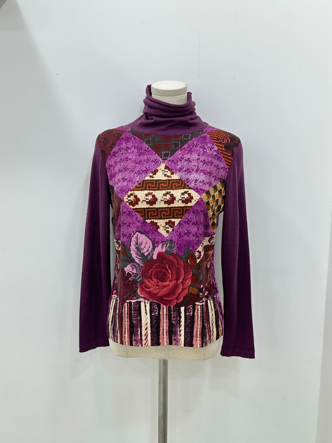 에트로 터틀넥 니트 상품이미지1