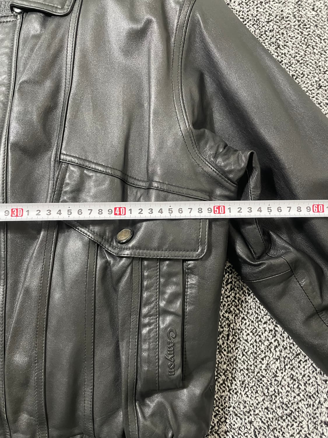 빈티지9. 90s 양가죽 램스킨 라이더 레더 점퍼 자켓 상품이미지6