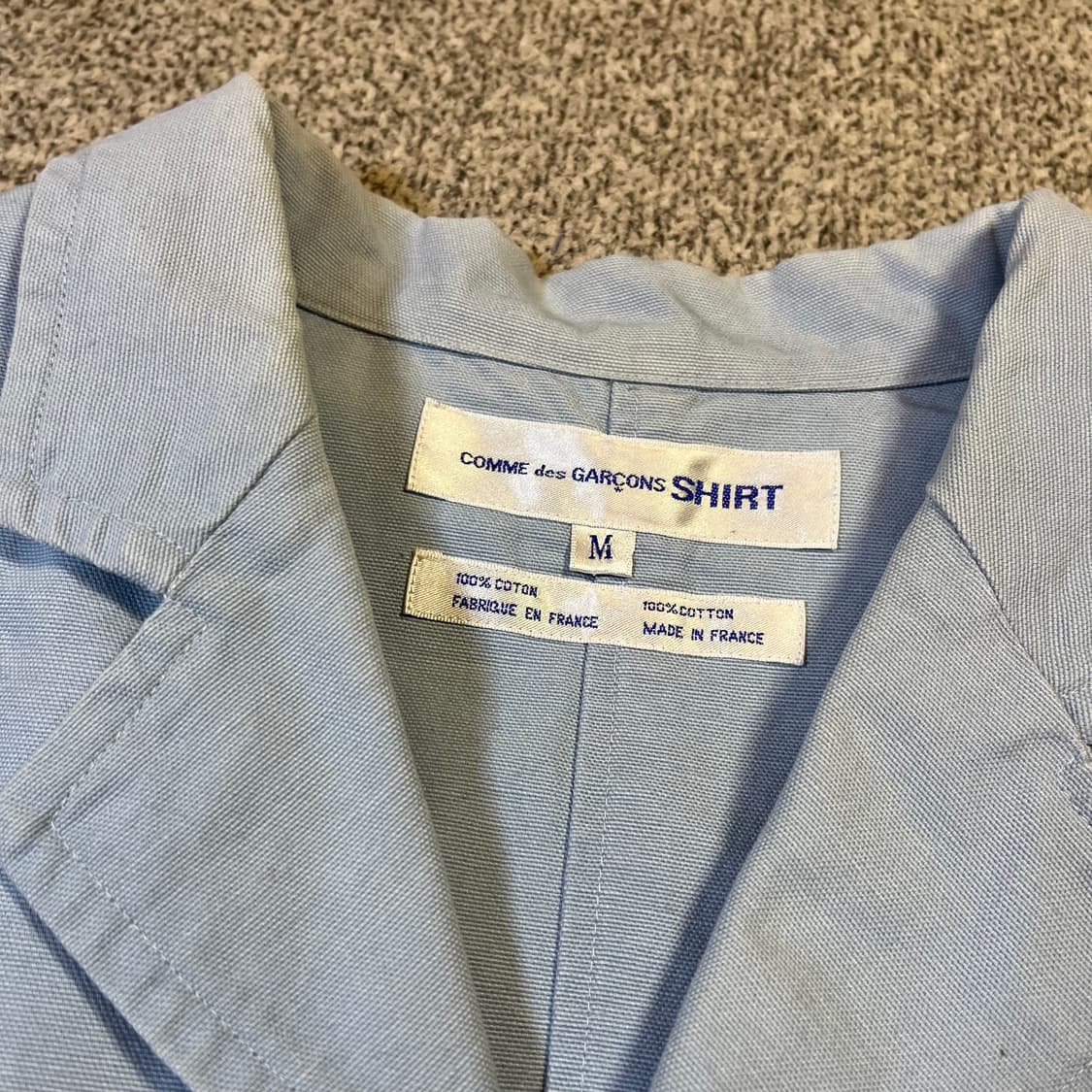 꼼데가르송 코튼 블레이저 자켓 상품이미지4