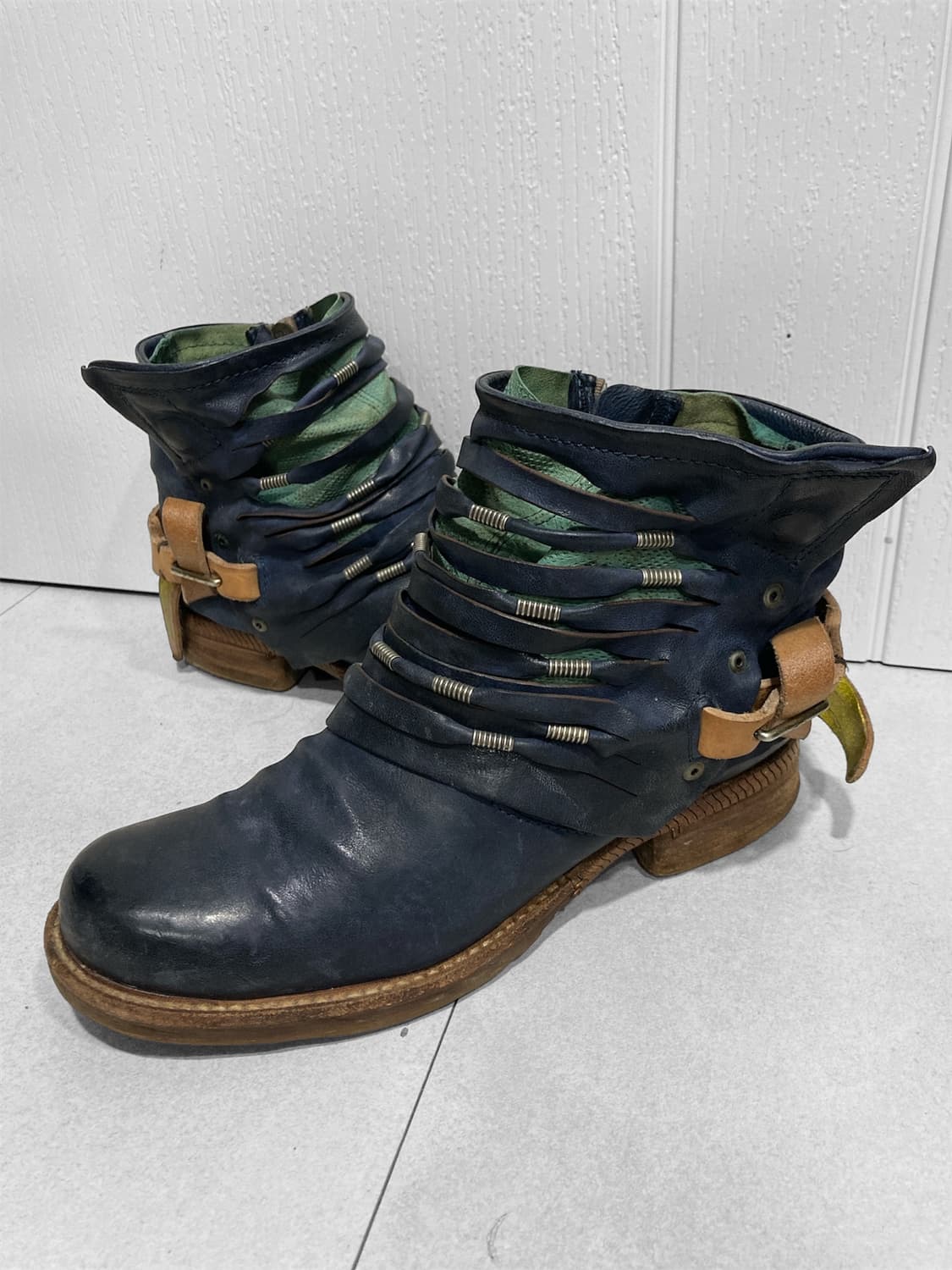 A.S.98 컷오프 레더 부츠 상품이미지1