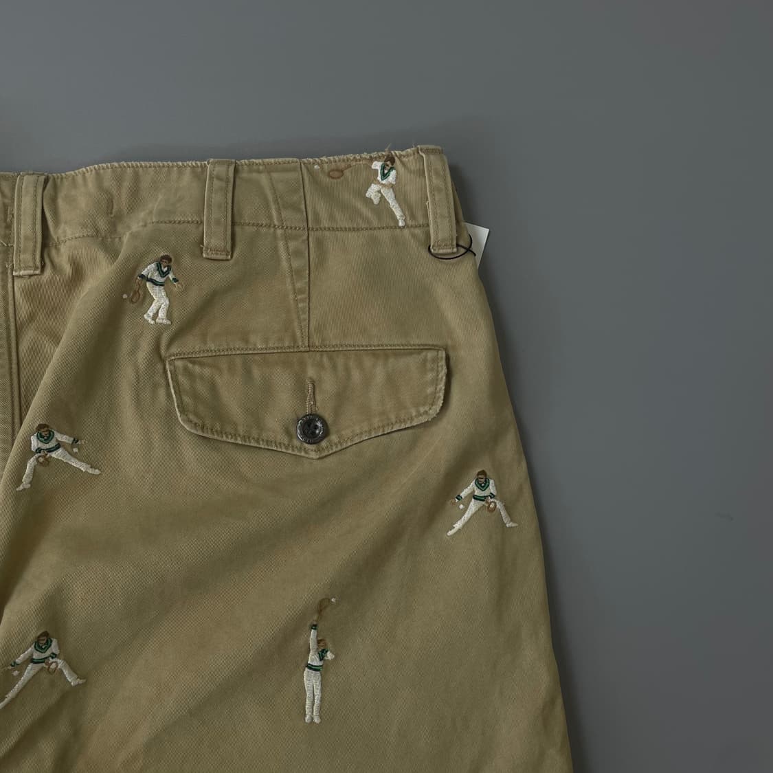 (32) 폴로랄프로렌 90s 테니스자수 베이지 치노팬츠 상품이미지7