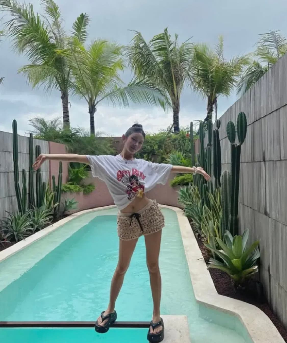 글로니 코코 도트 블루머 쇼츠 베이지 m 상품이미지2