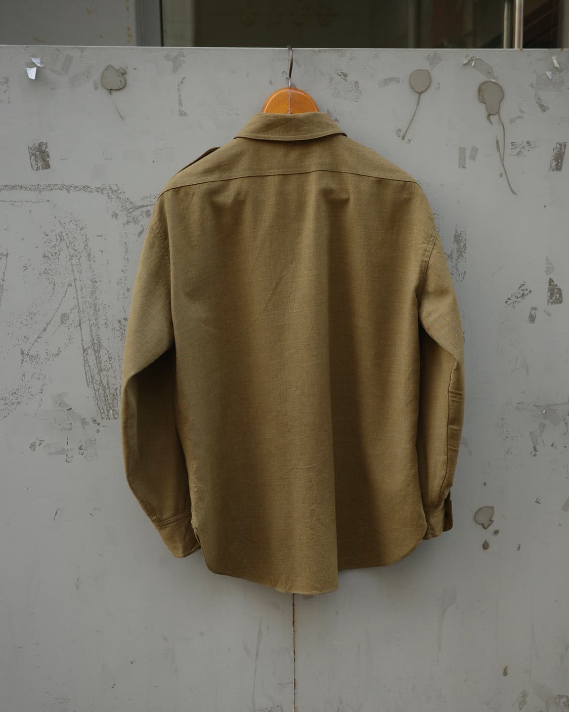 40s 50s USARMY 울 오피서 셔츠 상품이미지5