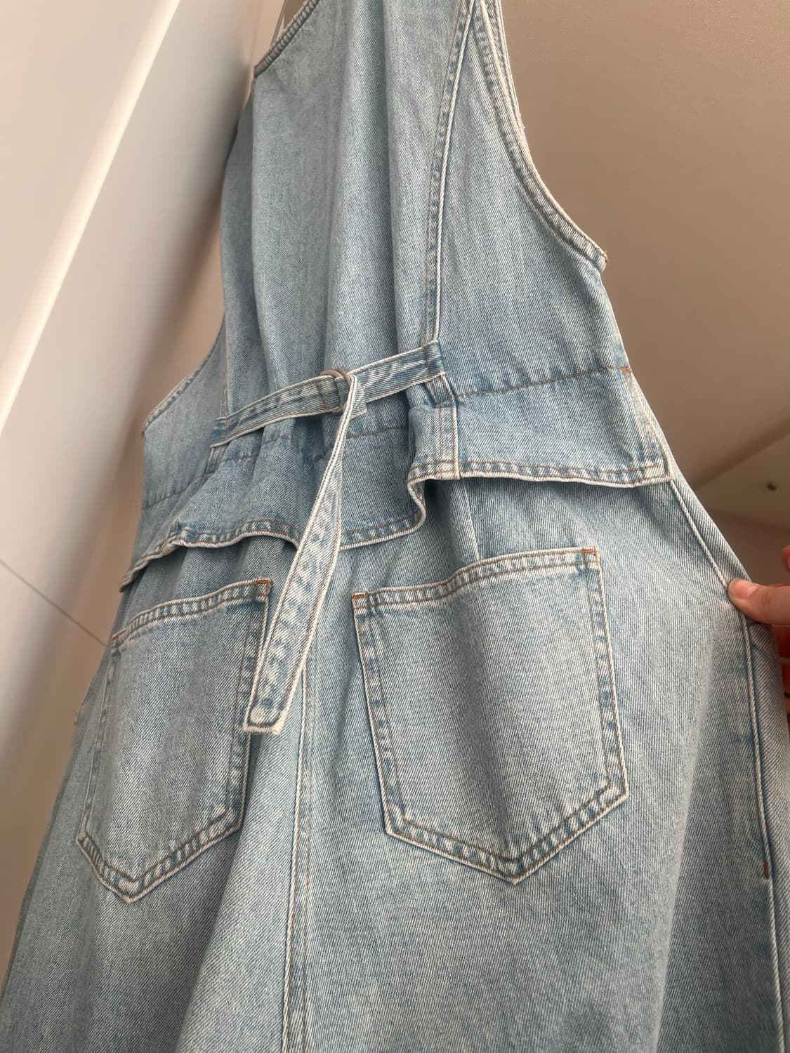 빈티지 데님 멜빵 점프수트 상품이미지1