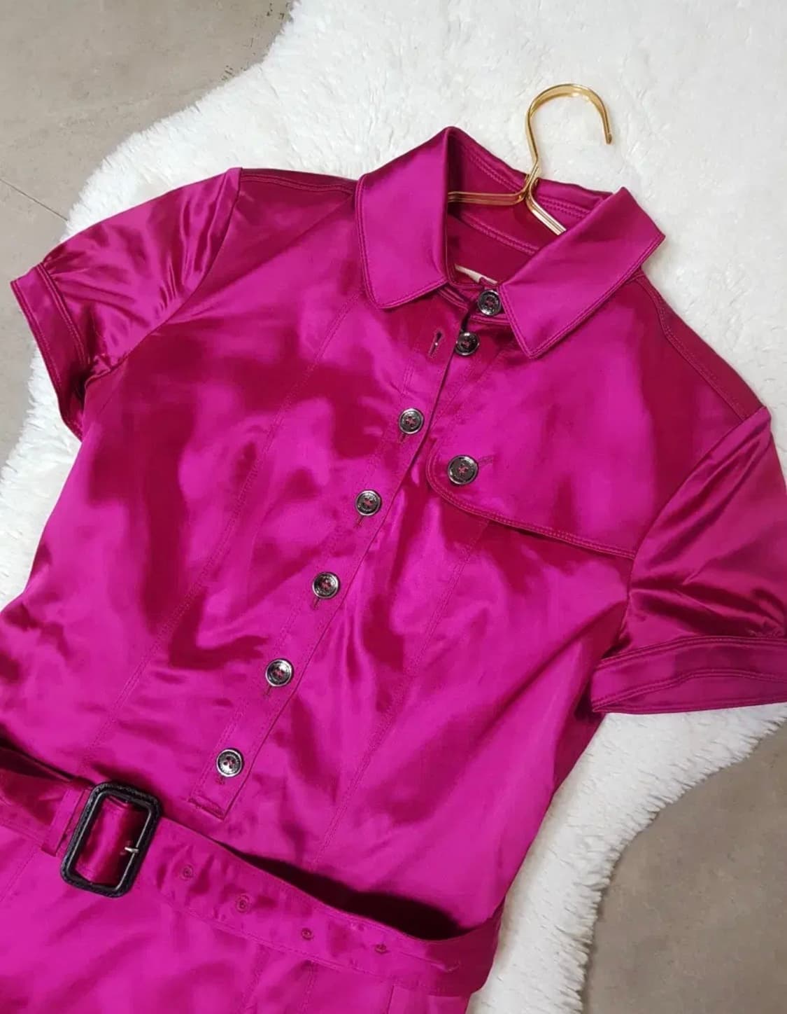 정품 버버리 셔츠형 원피스.66 상품이미지2