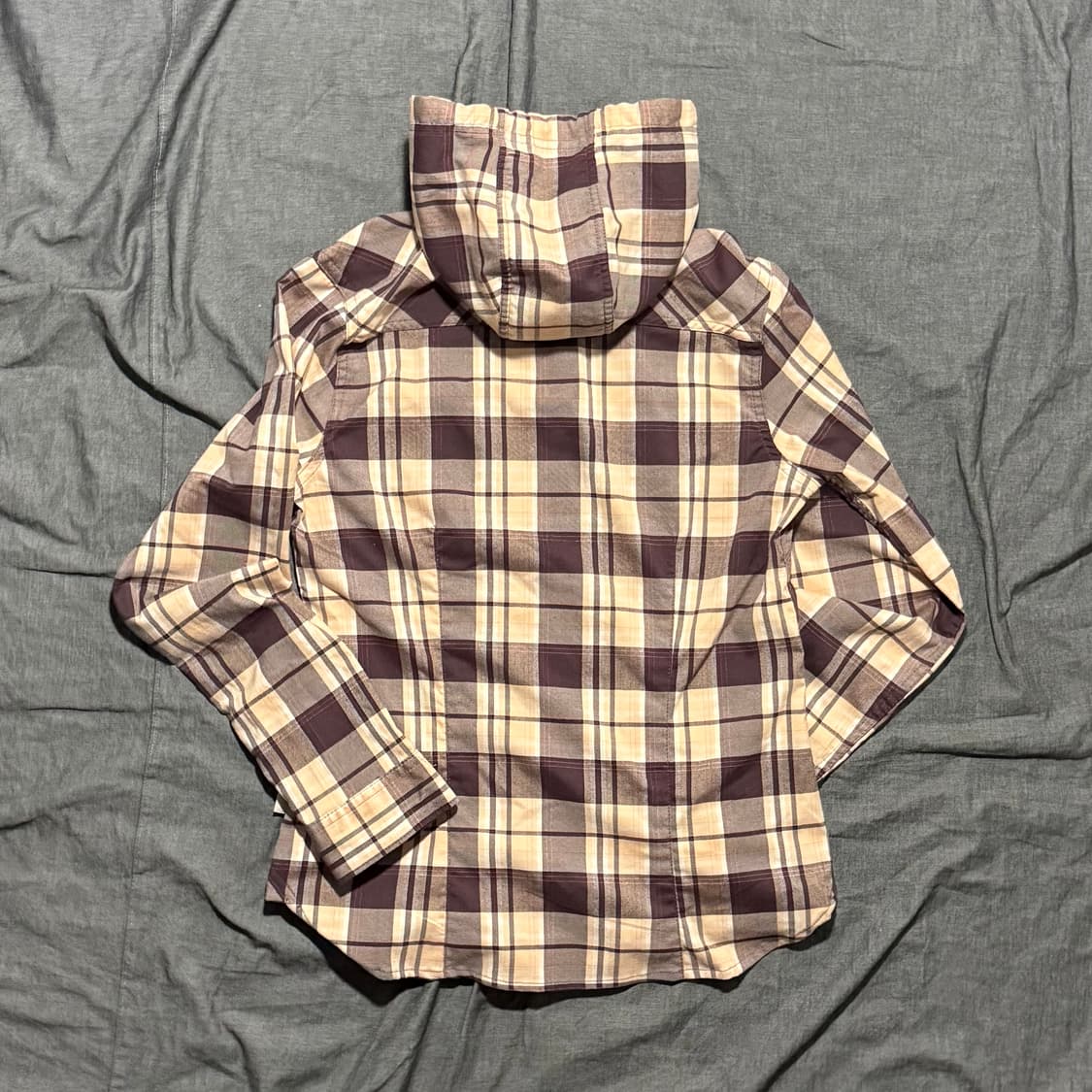 Stretchstone Flannel Hooded Shirt (Women 상품이미지2