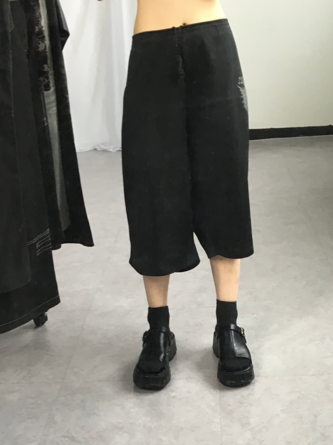 Printing point big size half pants 상품이미지7