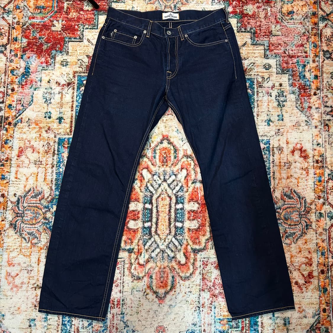 [32] 스톤 아일랜드 셀비지 생지 데님팬츠 상품이미지1
