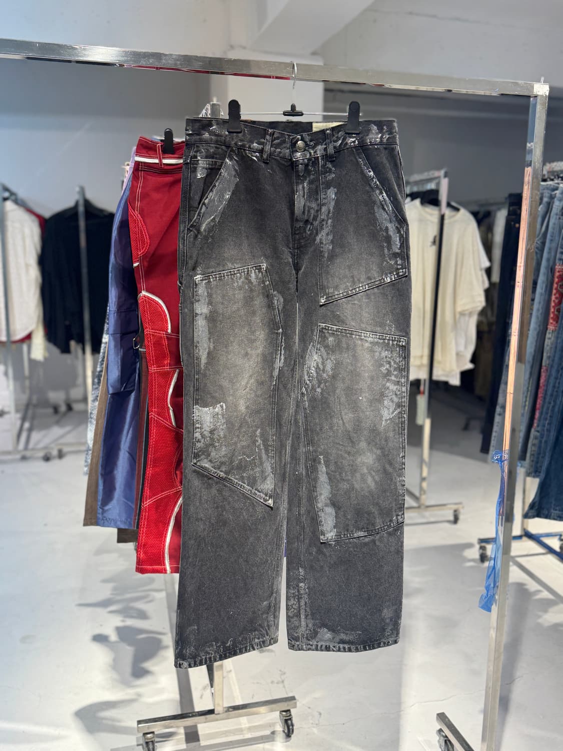 Andersson bell 앤더슨벨 디테일 데님팬츠 상품이미지1