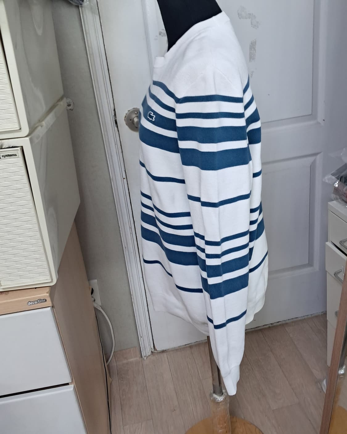 라코스테 스트라이프 긴팔 니트 95~100 상품이미지2