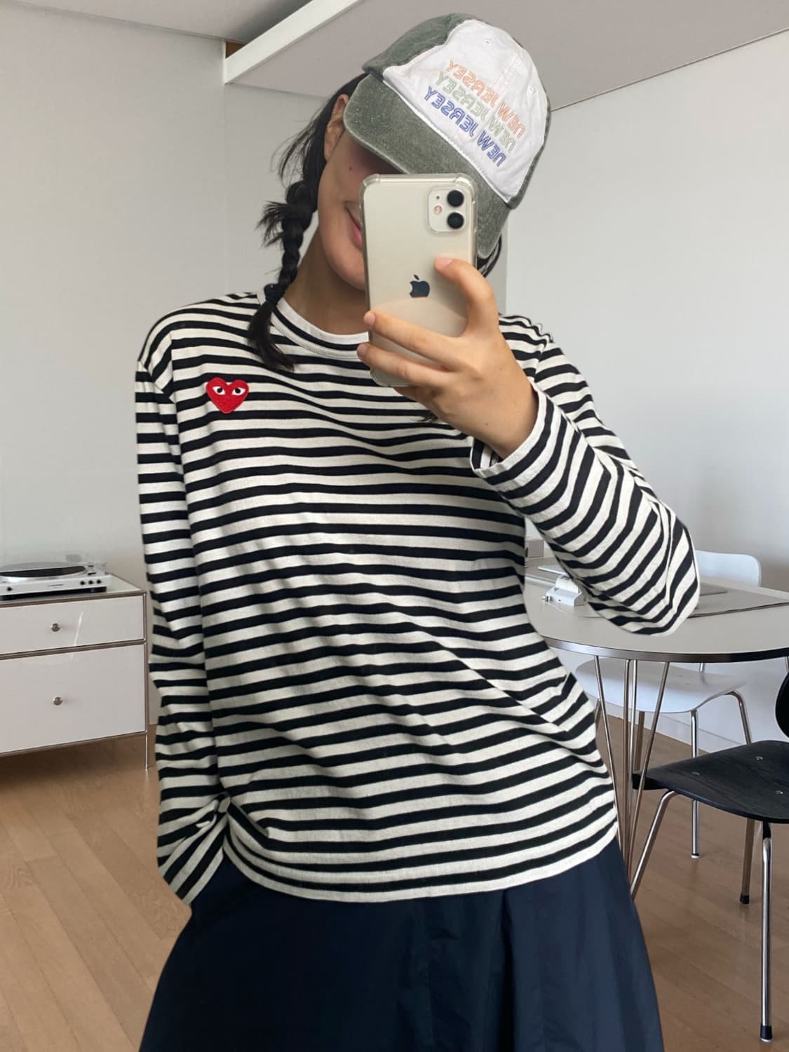 꼼데가르송 스트라이프 티셔츠 (Man M) 상품이미지1