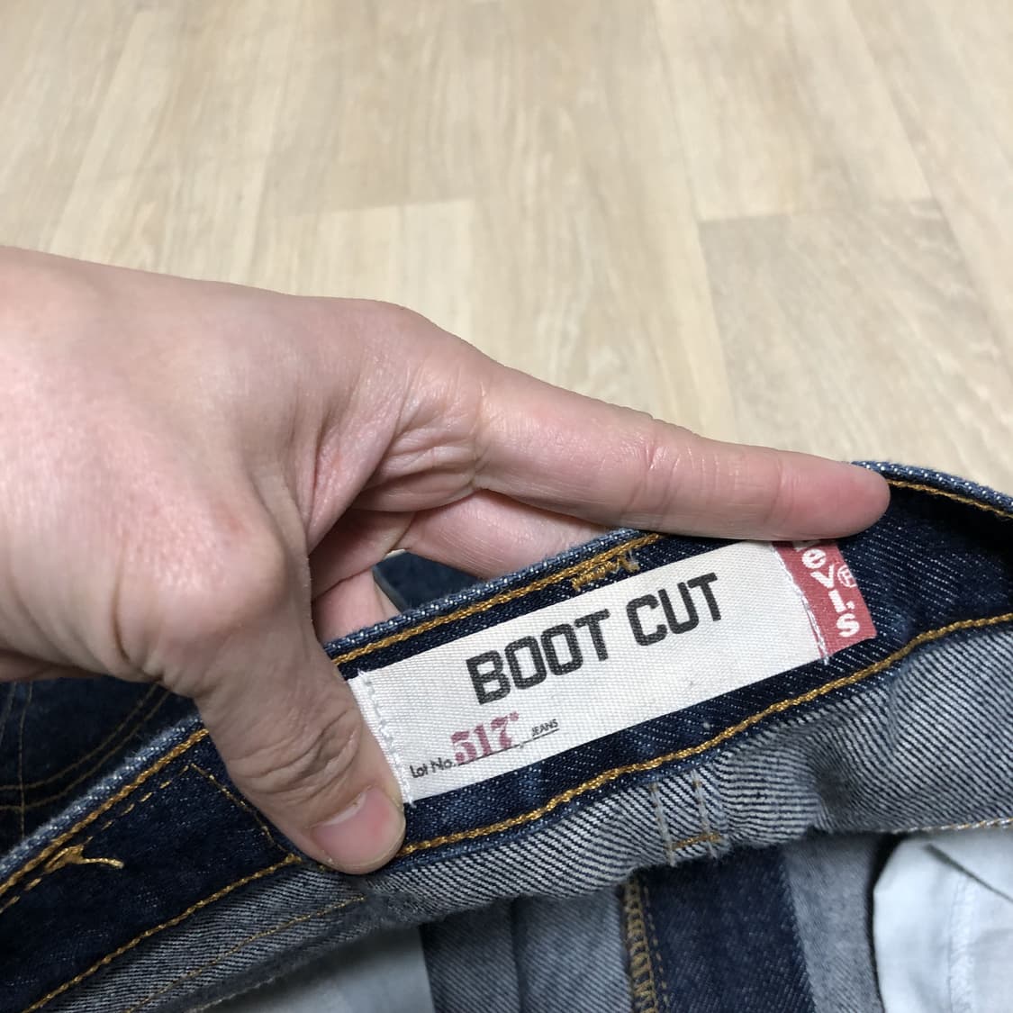 (31) 00's 리바이스 Levi's 517 레드탭 부츠컷 중청 데님 상품이미지4