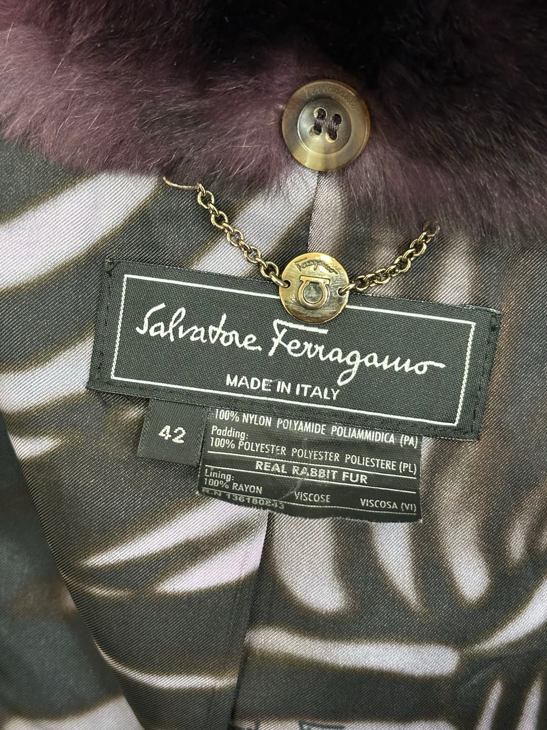 페레가모 퀼팅 코트 상품이미지6