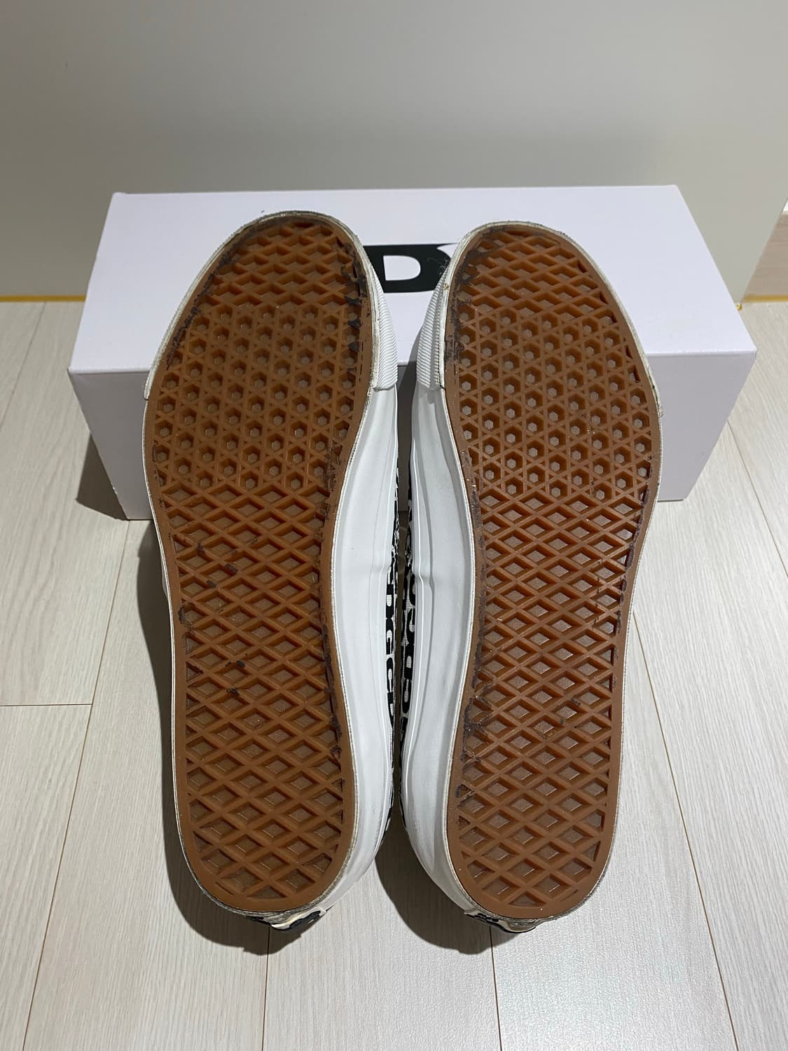 반스 x CDG OTW 어센틱 화이트 블랙 285mm  상품이미지6