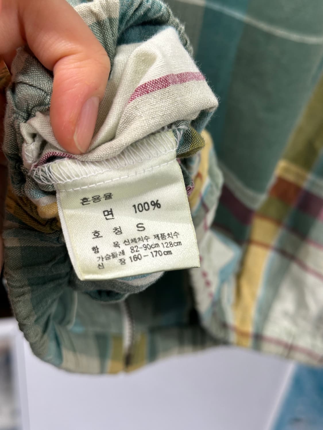 폴로 마드라스 체크 멀티 봄버 자켓  상품이미지5