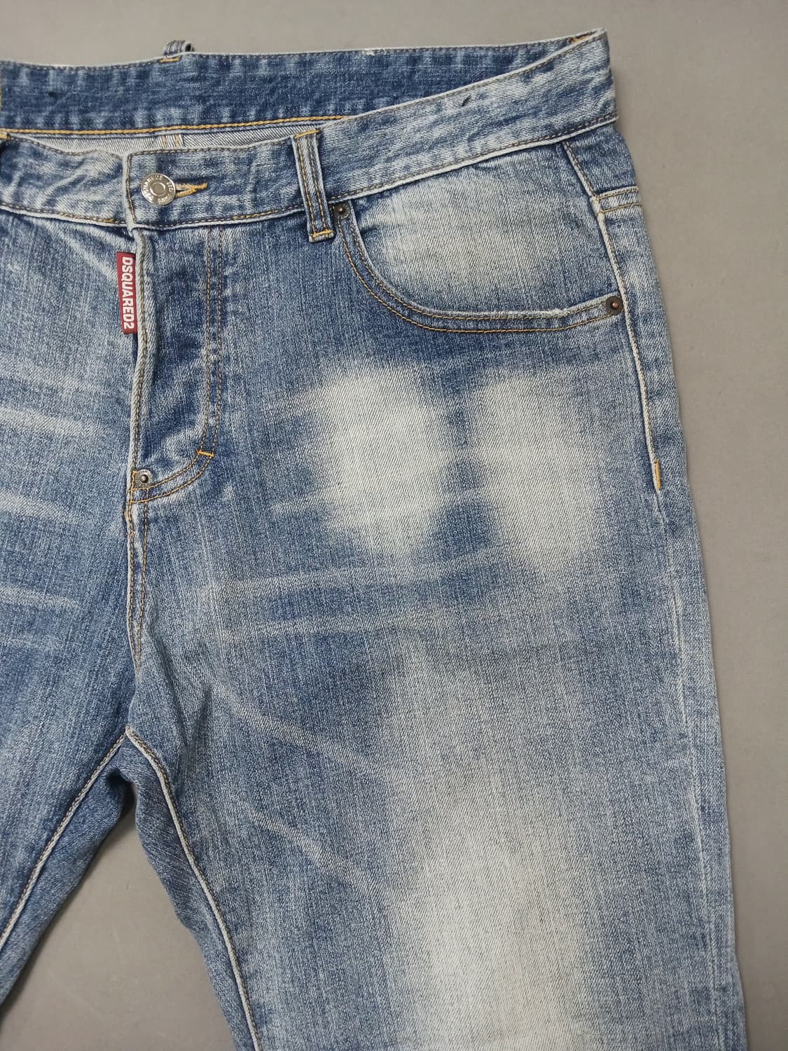 [36] 디스퀘어드2 빈티지워싱 슬림진 청바지 상품이미지4