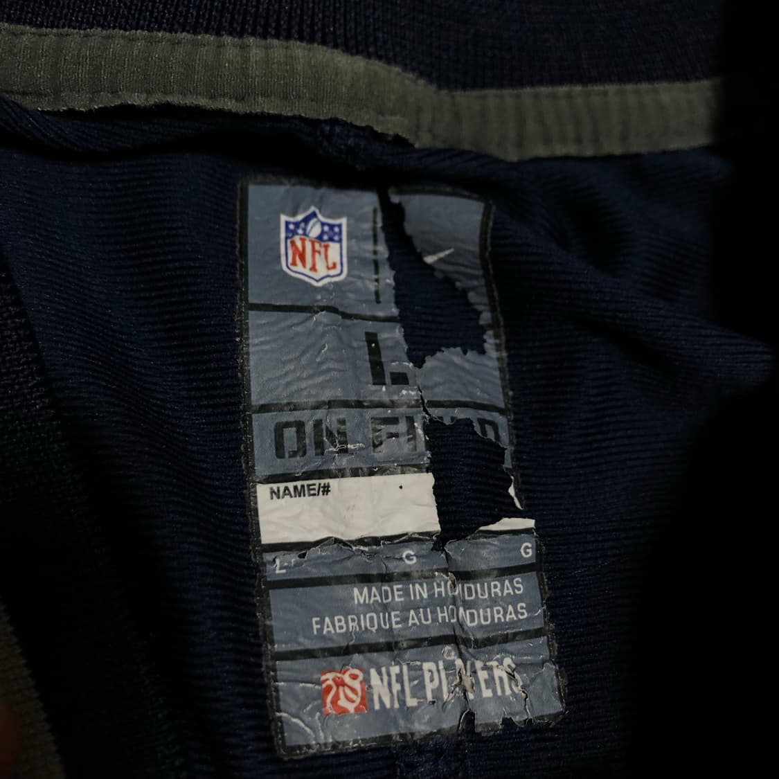 나이키 NFL 유니폼 반팔 네이비 희귀 브래디 상품이미지5