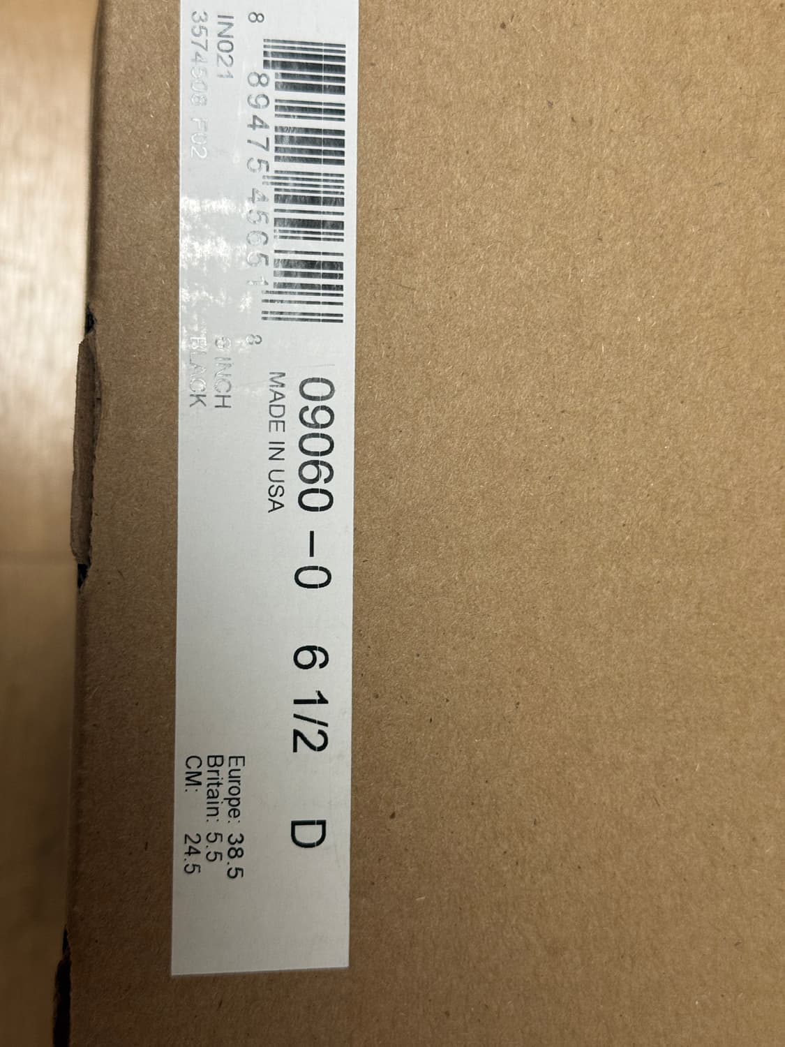 레드윙 9060플랫박스 6.5d 245mm 새상품 상품이미지2