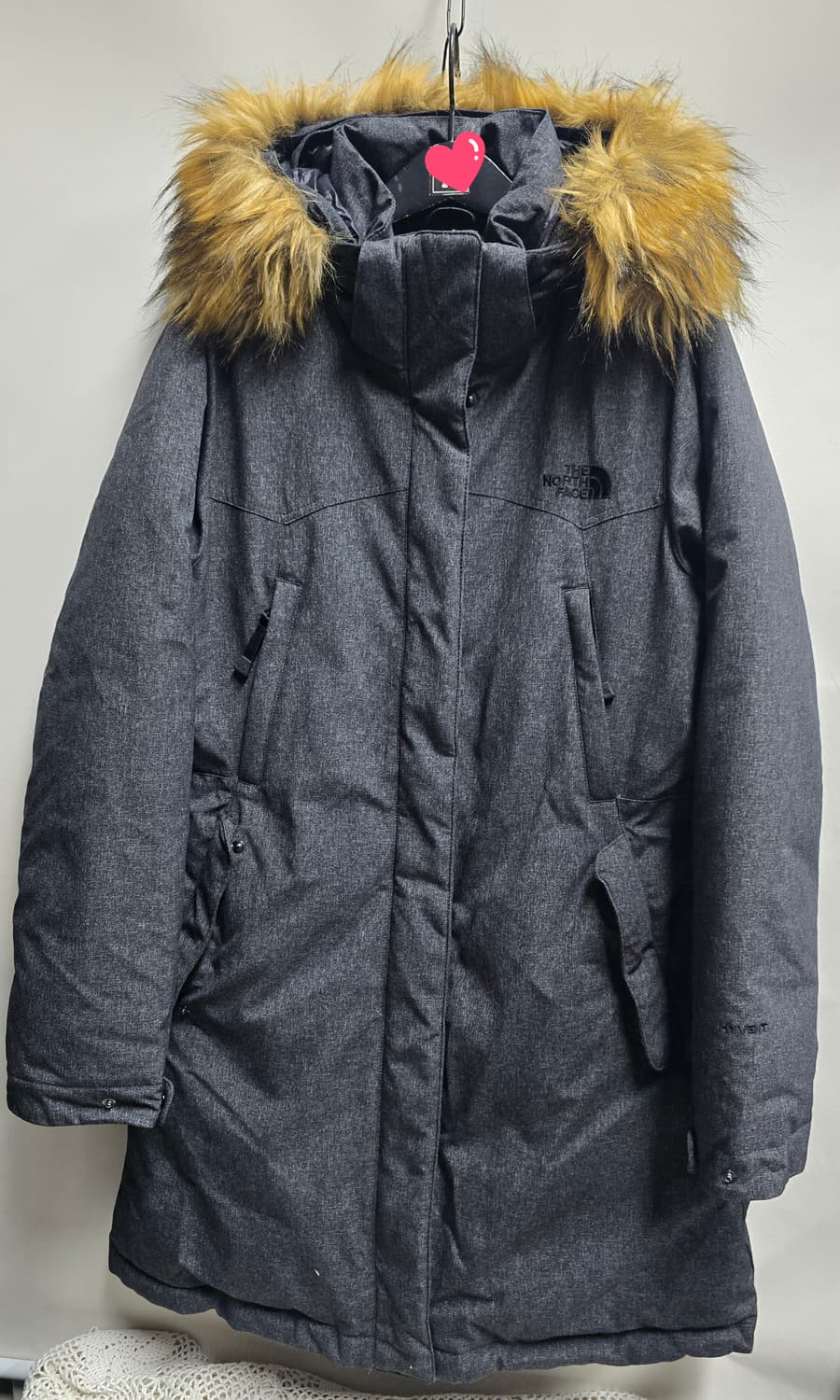 노스페이스 구스다운 롱 패딩 100 상품이미지2