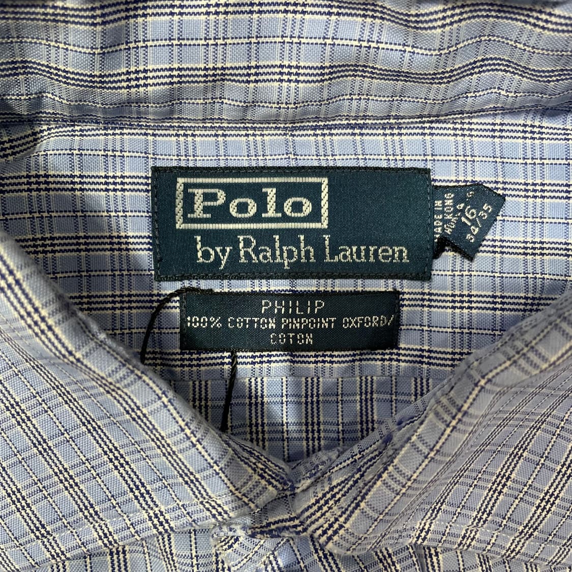  (M) POLO 폴로 랄프로렌 체크 셔츠 상품이미지6