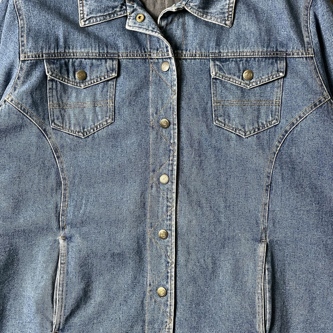 PENNINGTON'S 빈티지 데님 다운버튼 코튼 자켓 상품이미지3