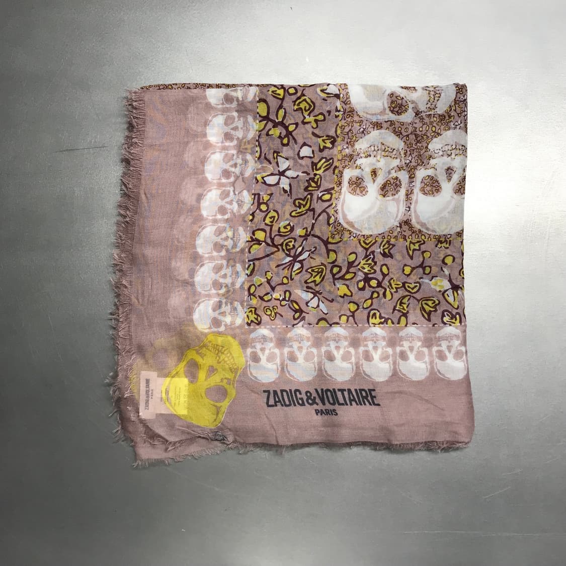 쟈딕앤볼테르 스컬 패턴 스카프 상품이미지2