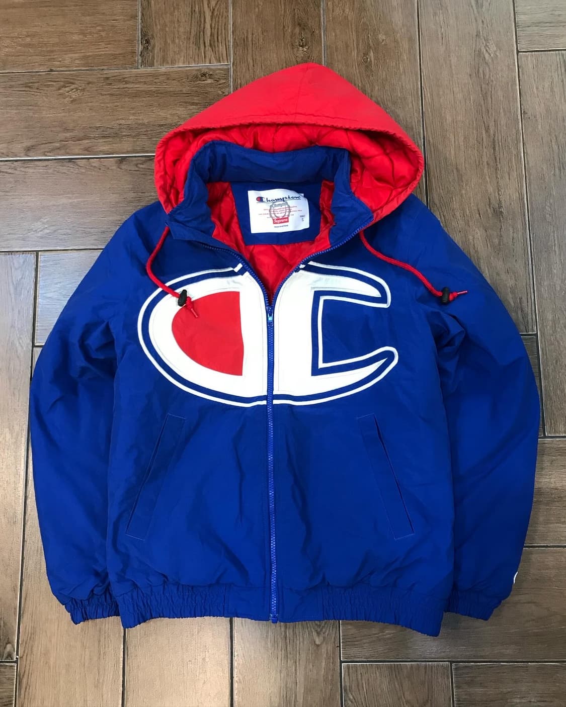 Supreme X Champion Puffy JK - 15Fw 상품이미지8