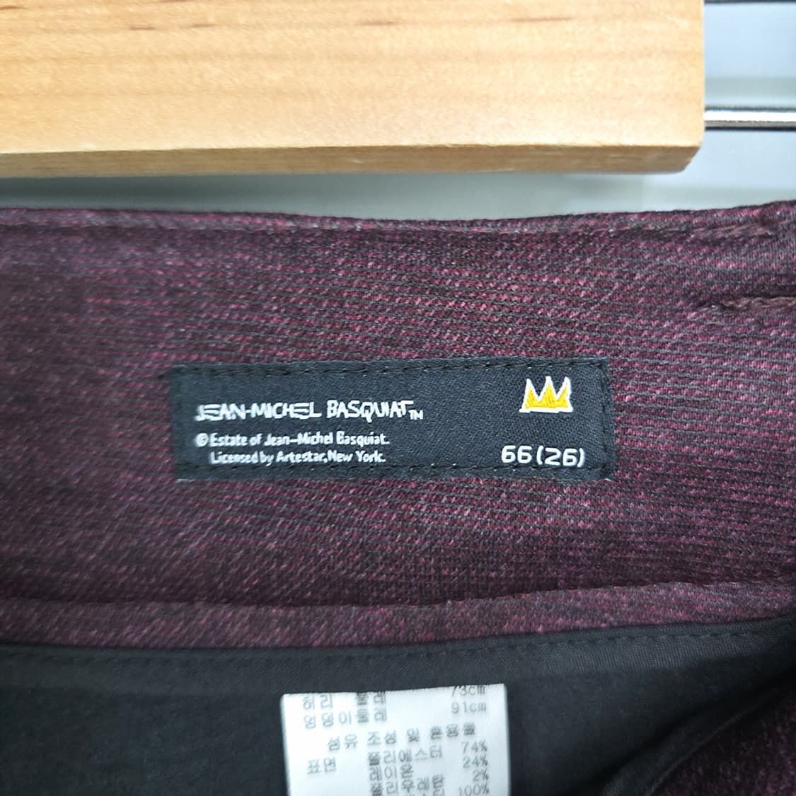 장미쉘바스키아 슬림 골프 팬츠 66(26) 상품이미지6