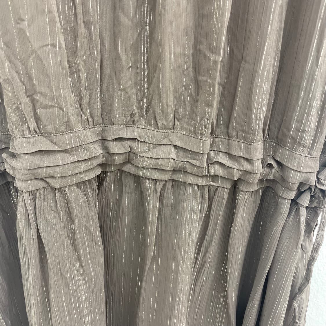 Shimmer sheer tunic dress 상품이미지5