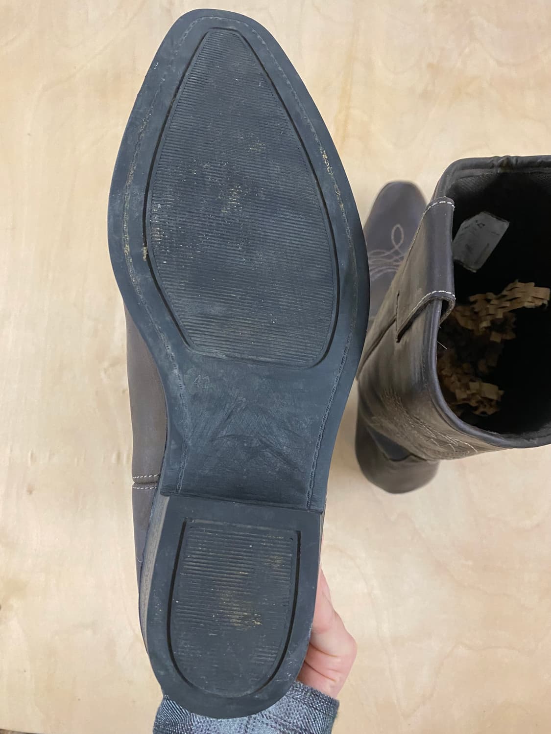 VTG thunder bird western boots 웨스턴 썬더버드 상품이미지8