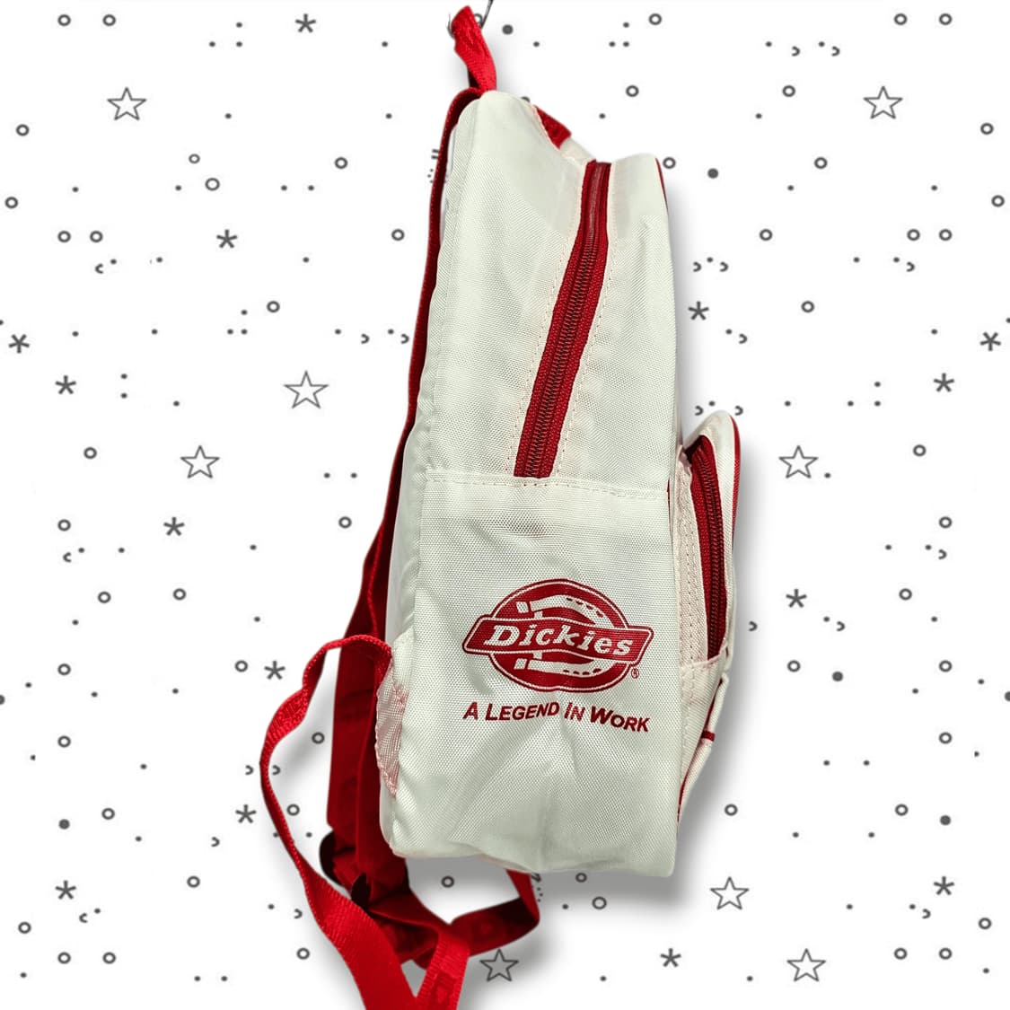 Dickies 디키즈 화이트 레드 미니 백팩 상품이미지6
