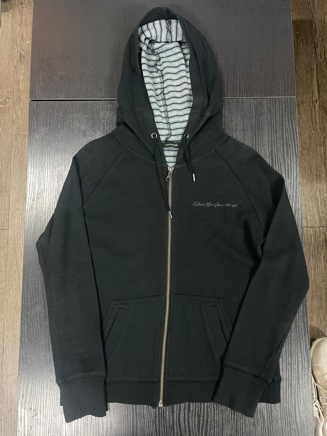 재팬 CK 캘빈클라인 빈티지 후드집업 여성S 상품이미지1