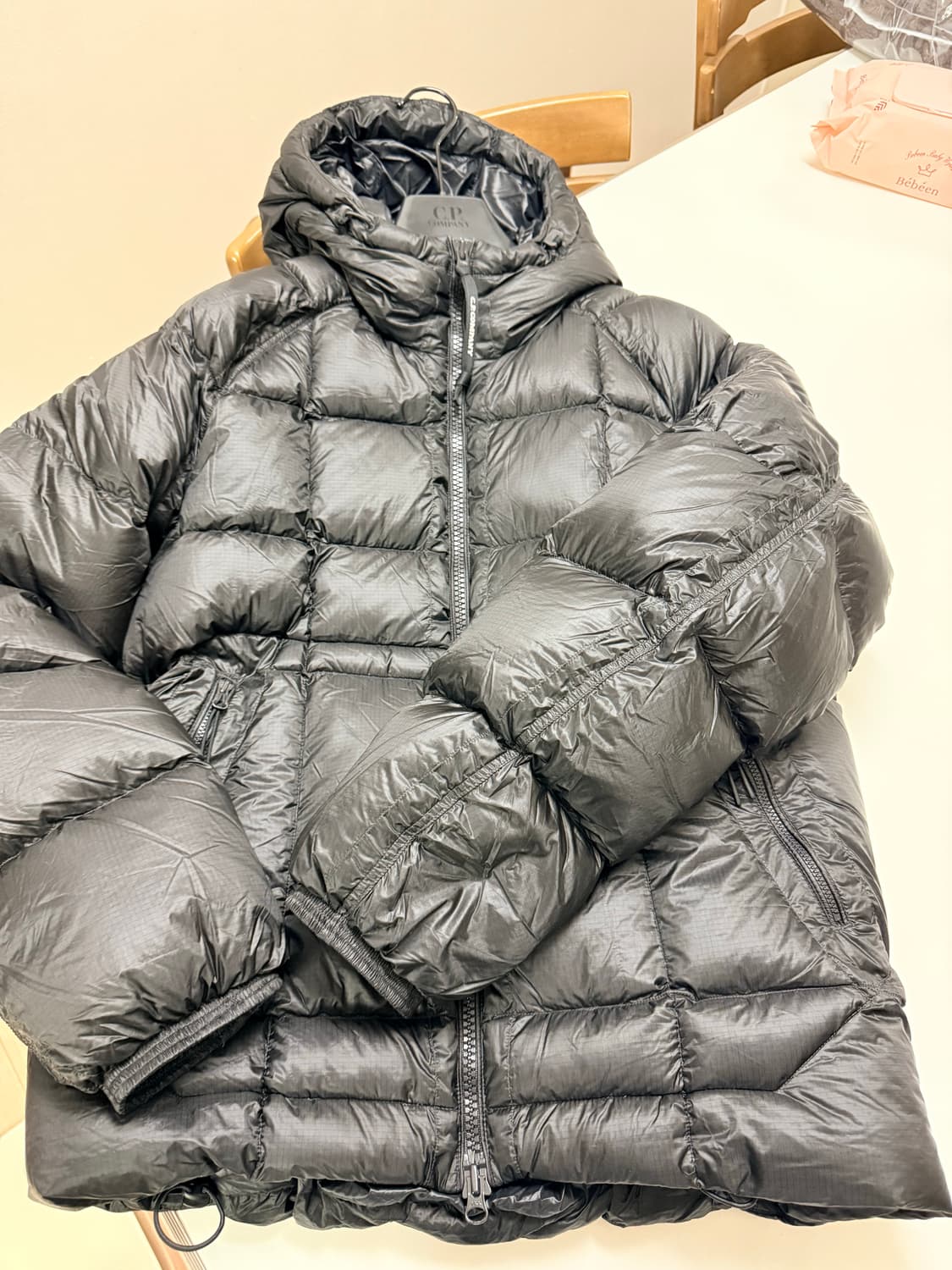 25FW CP컴퍼니 DD쉘 후드 다운 패딩자켓 블랙 M 상품이미지1