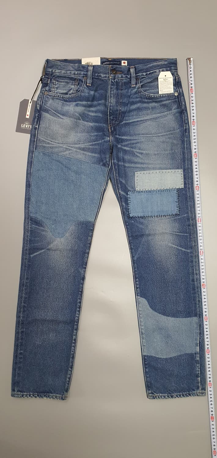 리바이스 메이드엔 크래프티드 LMC 502 패치워크 셀비지 (W30) 상품이미지1