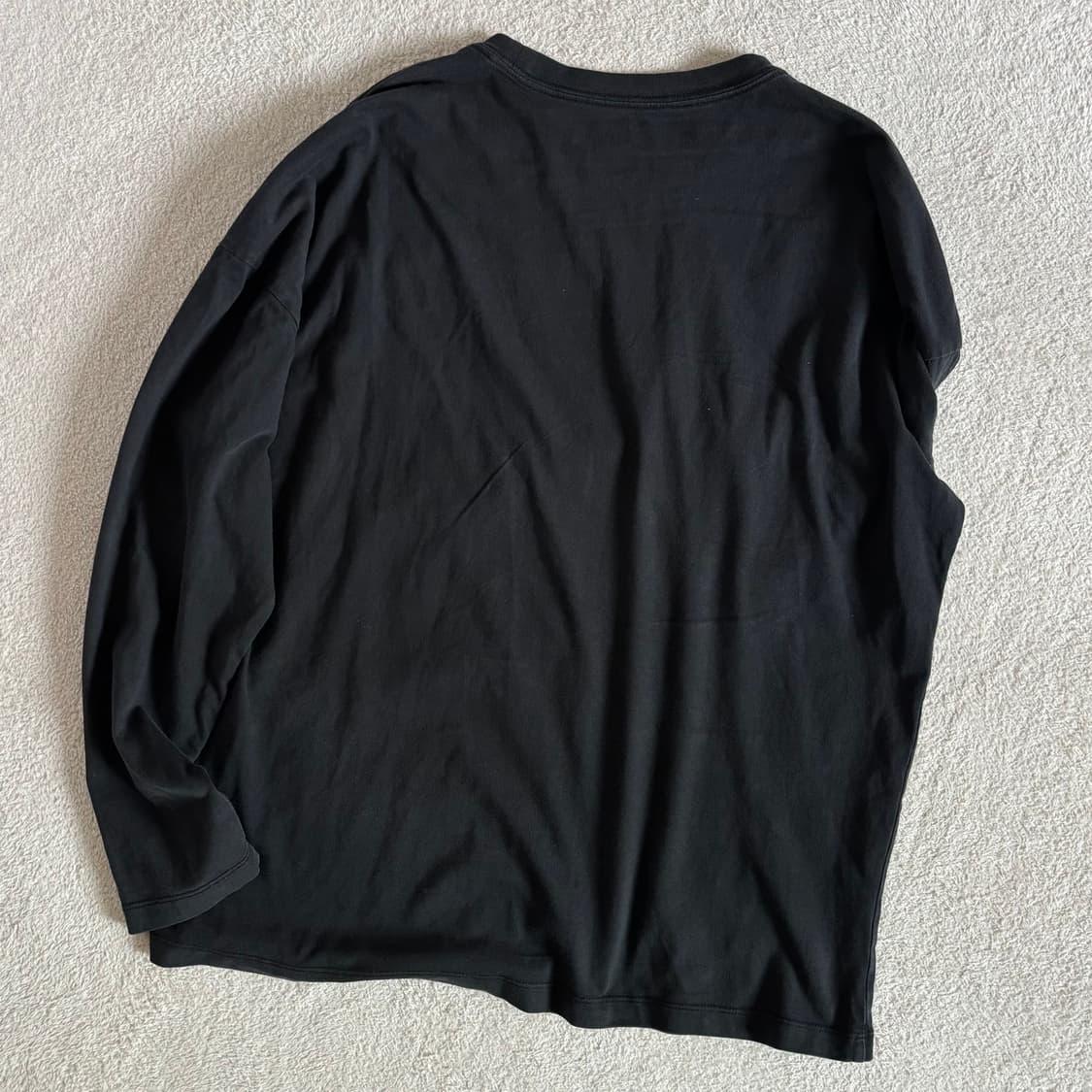 갭 GAP 블랙 빅로고 롱슬리브 상품이미지5