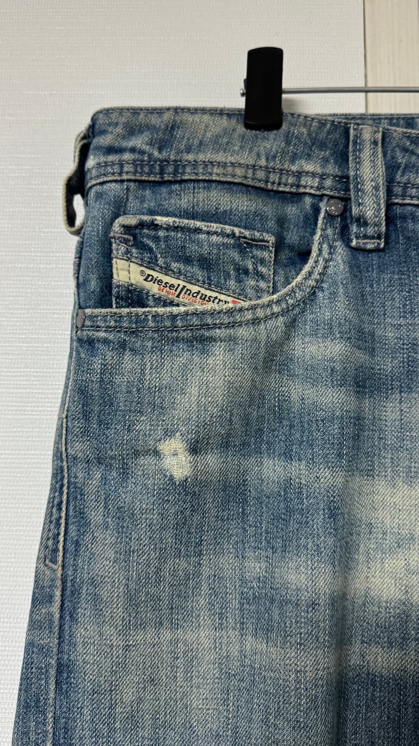00s 디젤 troureg 세미부츠컷 데님 28-32(30inch)  상품이미지2