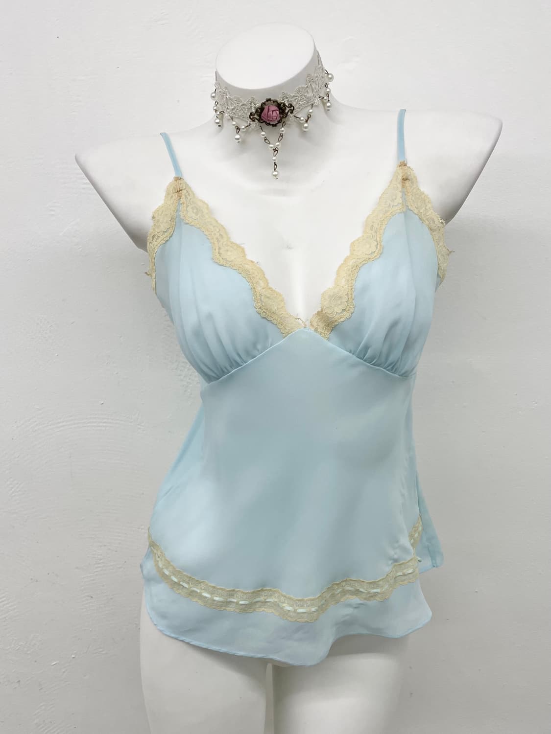 페어리 시어 레이스 슬립 상품이미지1