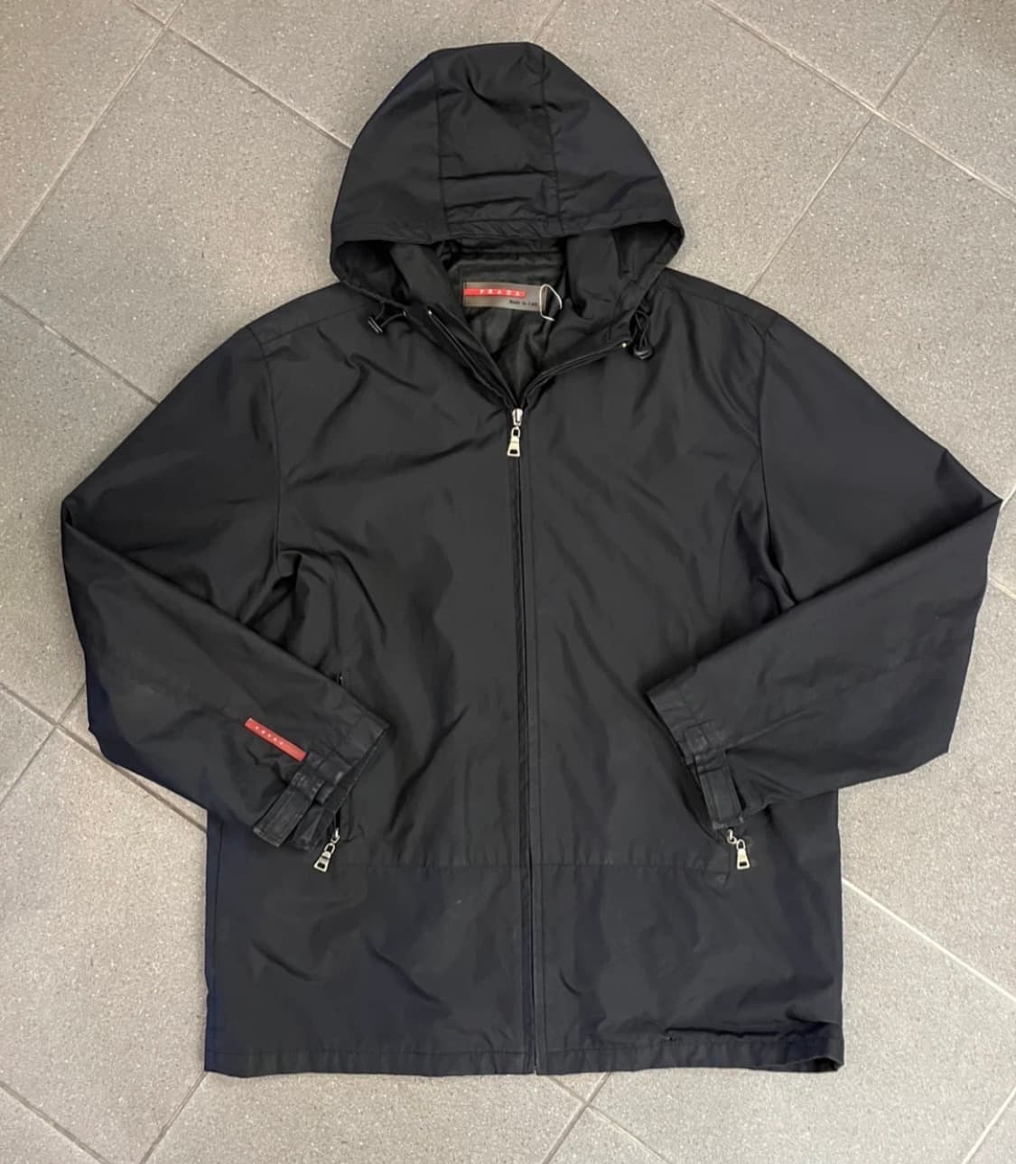 [프라다/스포츠] 윈드브레이커 후디드 자켓 / L 상품이미지1