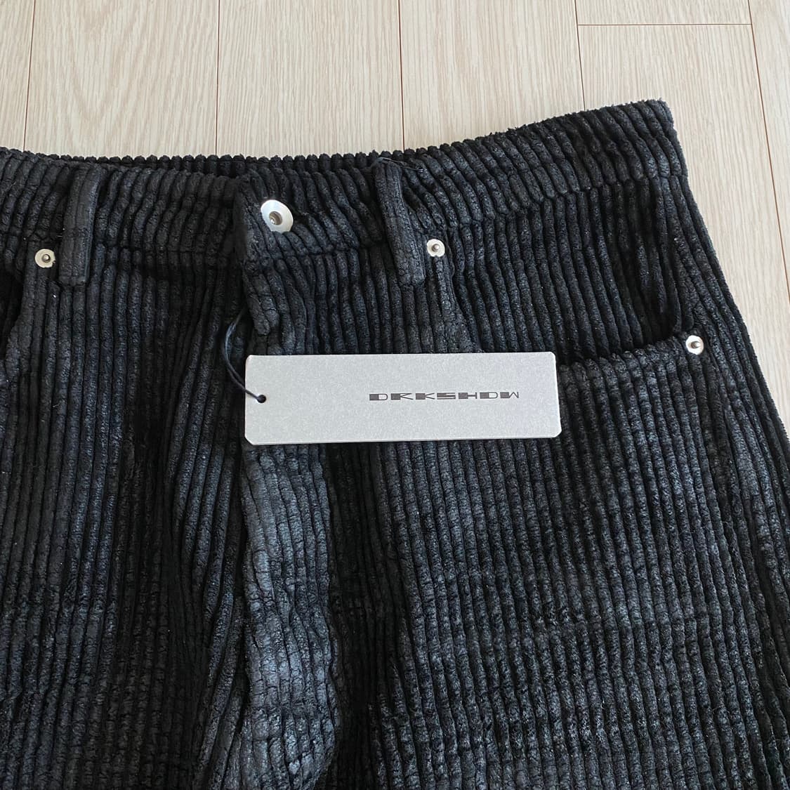 [31] 릭오웬스 다크쉐도우 포터빌 게스 컷 코팅 코듀로이 진 상품이미지4