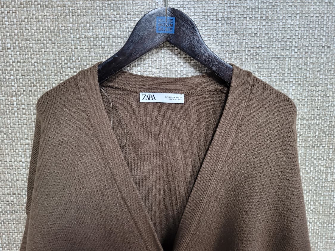 M사이즈 자라 니트 가디건 원피스 ZARA  상품이미지2