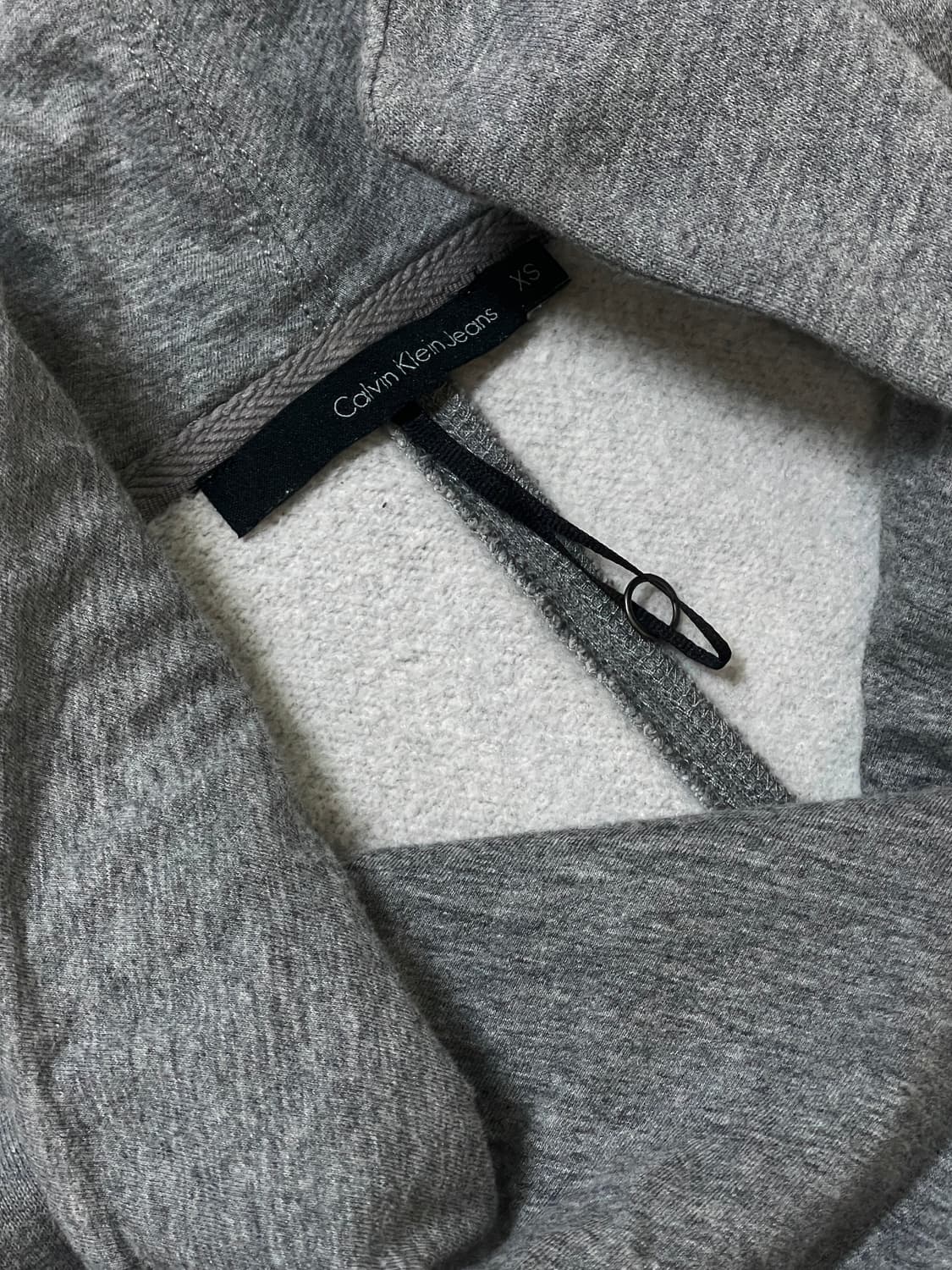빈티지 캘빈클라인 슬림 스웻 집업 [55/xs] 상품이미지5