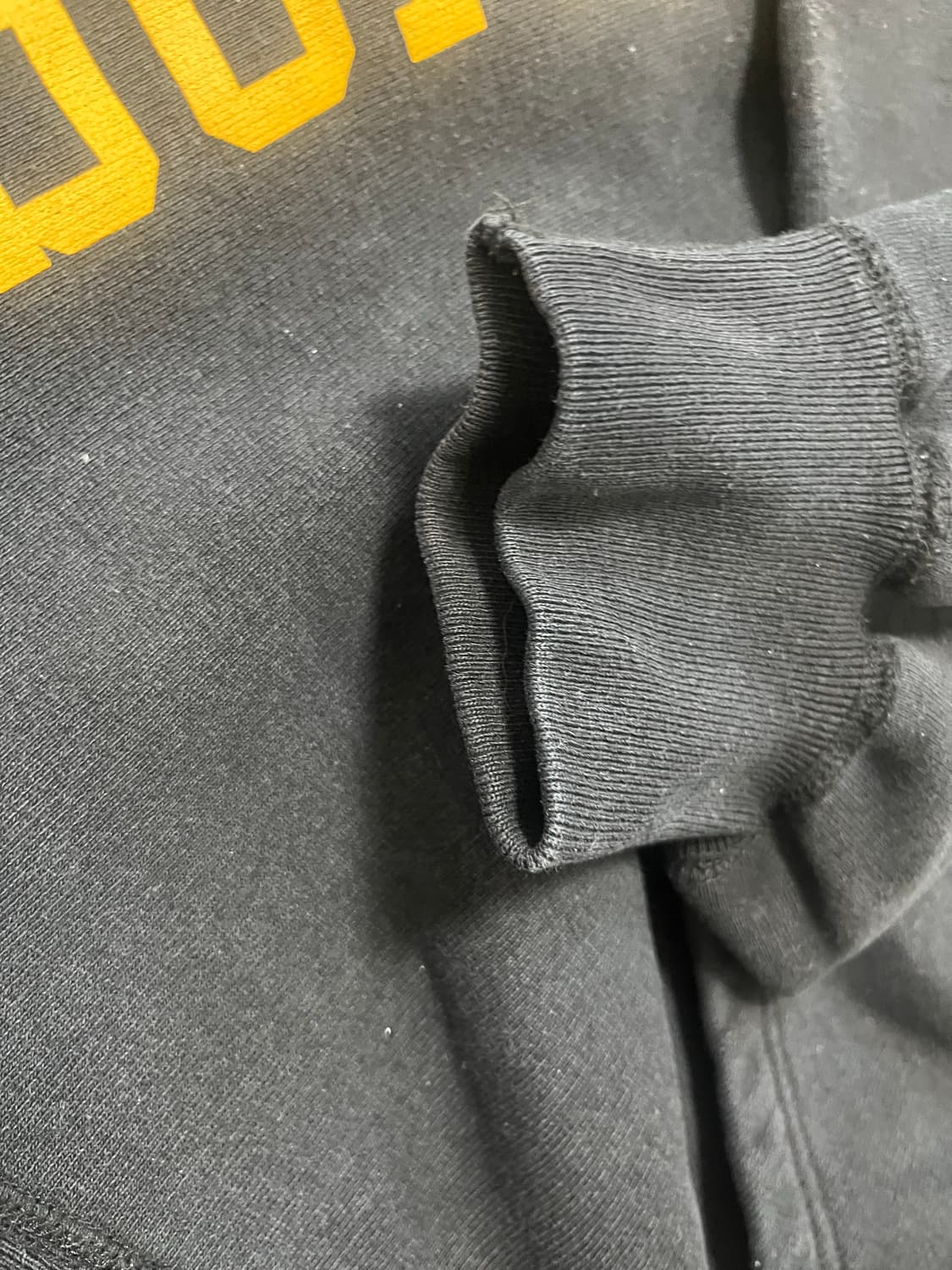 슈프림 바시티 후드 블랙 M 상품이미지5