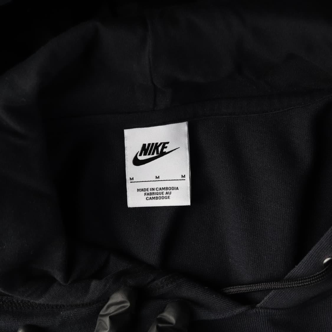 나이키 스우시 네이비 크롭 후드티 M 상품이미지5
