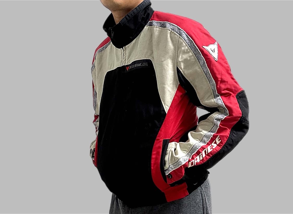 다이네즈 나일론 하이넥 노패드 모토자켓 상품이미지1