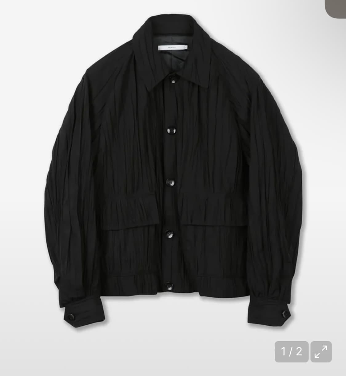 셔터 WRINKLE SHORT JACKET 상품이미지1